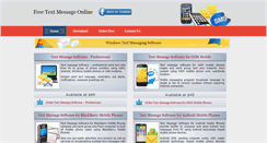 Desktop Screenshot of freetextmessageonline.org