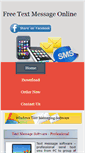 Mobile Screenshot of freetextmessageonline.org
