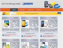 Tablet Screenshot of freetextmessageonline.org